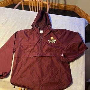 Arizona State Pullover wind breaker/jacket.